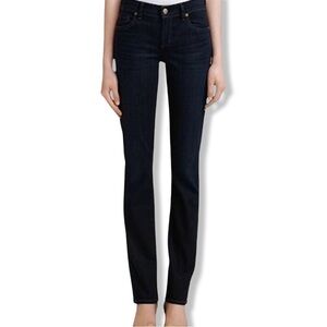 Citizens of Humanity Ava Low Rise Straight Leg Black Jeans EUC Style 1278C-285